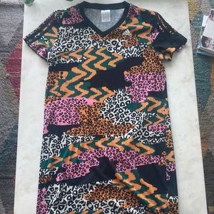 Farm Rio ft. Adidas T-shirt dress